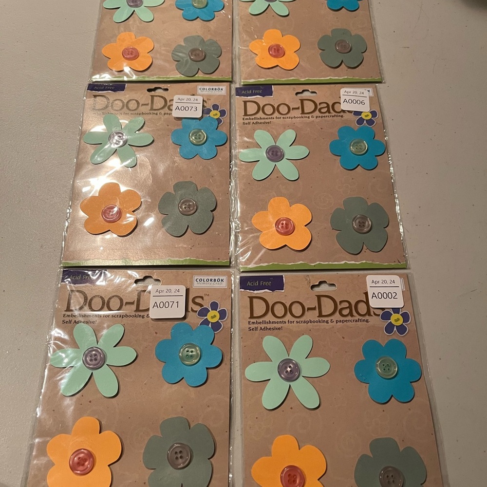 Doo-Dads Flower Embellishments Set